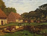 Farmyard in Normandy by Claude Monet